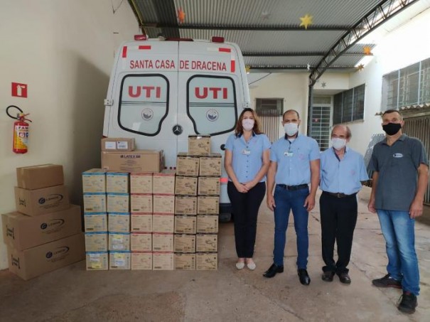 Rotary Clube de Dracena promove trs campanhas de enfrentamento ao coronavrus