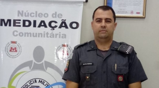 Cabo PM da Polcia Militar de Adamantina  homenageado com Lurea do Mrito Pessoal em 1 Grau