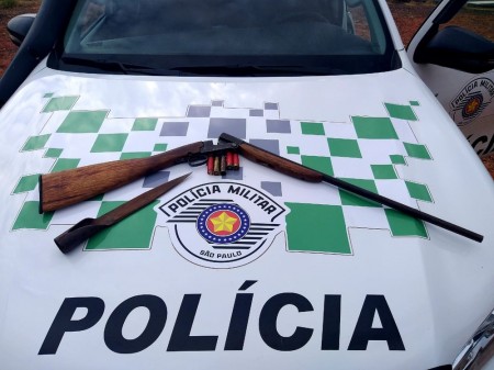 Suspeito de caça ilegal é detido pela Polícia Ambiental em Martinópolis