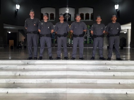 PMs de Osvaldo Cruz são homenageados no Palácio dos Bandeirantes em São Paulo