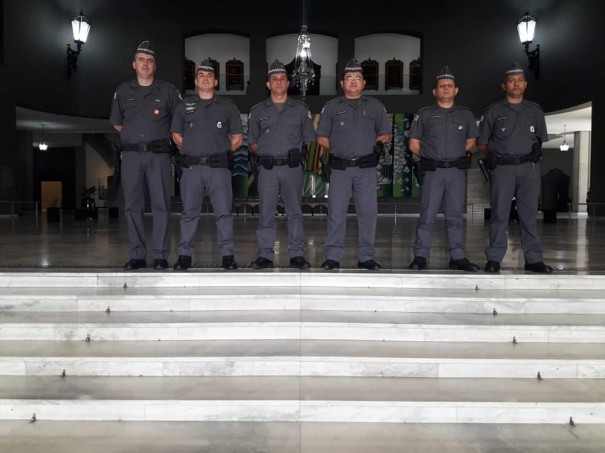 PMs de Osvaldo Cruz so homenageados no Palcio dos Bandeirantes em So Paulo