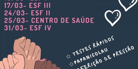 Saúde de Tupi Paulista tem programação especial para as mulheres