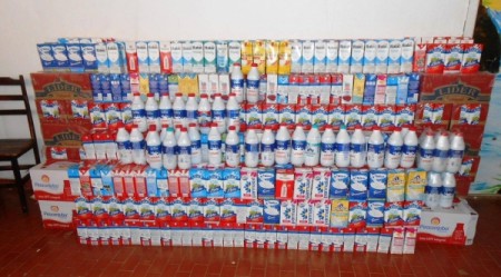 Campanha da Assembleia de Deus arrecada 1.648 litros de leite ao PAI Nosso Lar