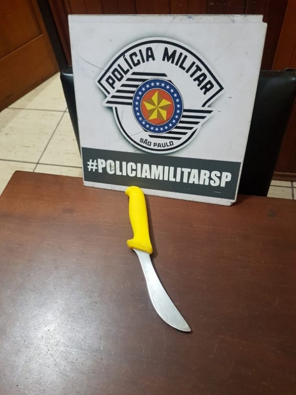 Pol�cia Militar localiza e prende homem em flagrante por tentativa de homic�dio, em Tupi Paulista