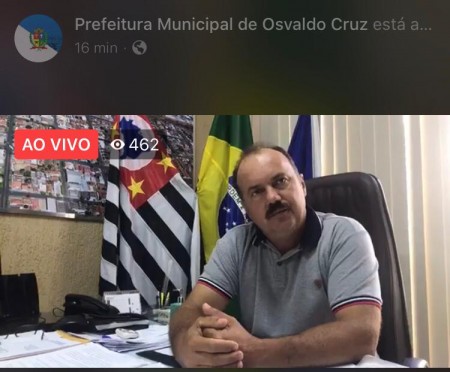 Prefeitura de OC autoriza comércio em geral a atuar de maneira delivery