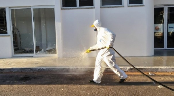 Prefeitura de Adamantina vai iniciar pulverizao com hipoclorito de sdio em locais com circulao de pessoas