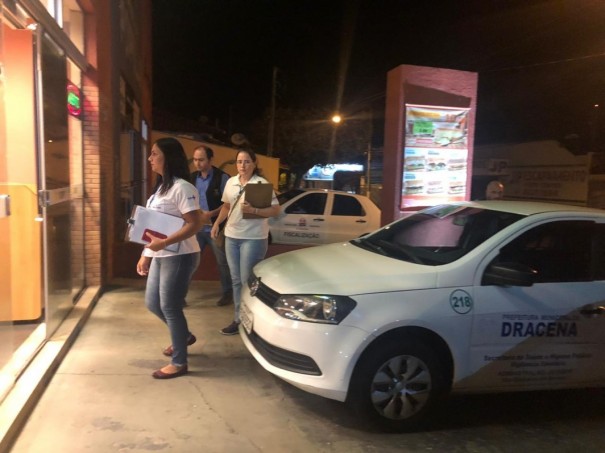 Fiscais multam estabelecimentos flagrados em desrespeito a decreto de enfrentamento do coronavrus em Dracena