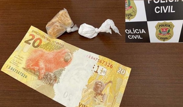 Pol�cia Civil de Tup� prende acusado de tr�fico e apreende drogas e dinheiro