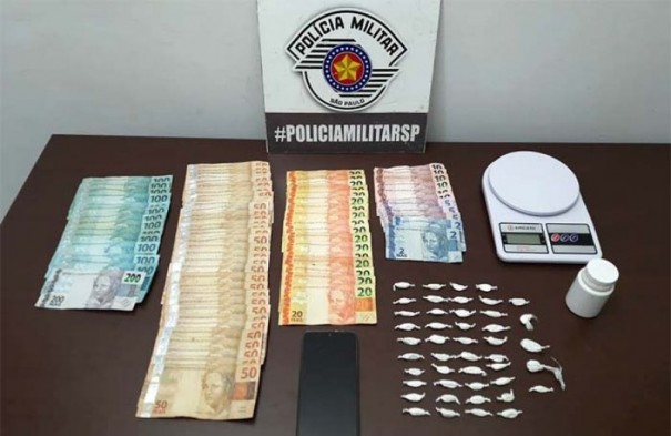 Indiv�duo de 45 anos � preso em Tup� acusado de tr�fico de entorpecentes