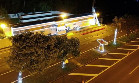 Campanha Natal Iluminado da Polícia Rodoviária fará arrecadação para entidades assistenciais