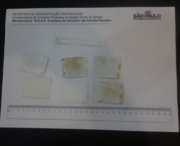 Agentes da Penitenci�ria de Fl�rida Paulista interceptam il�cito em Sedex enviado para preso da unidade