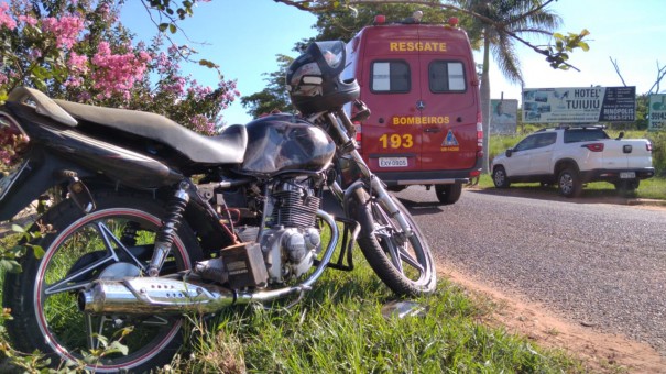 Acidente na Alameda Pedro Ciciliati deixa motociclista ferida 