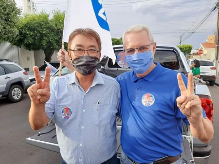 Gilmar e Milton são reeleitos prefeito e vice em Parapuã 