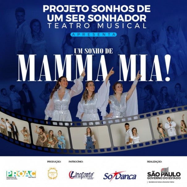 Musical 'Um Sonho de Mamma Mia' encanta o pblico de Osvaldo Cruz
