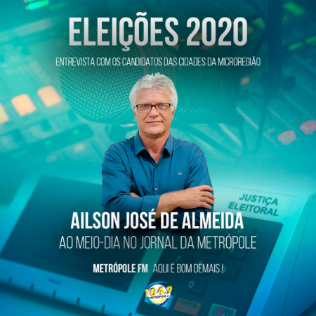 Metrópole FM inicia entrevistas com candidatos a prefeito de Salmourão