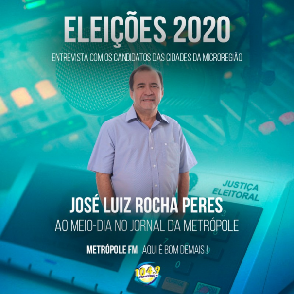 Metr�pole FM segue com entrevistas com candidatos a prefeito de Salmour�o