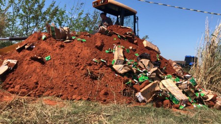 Denúncia leva Polícia a descarte ilegal de medicamento em Salmourão 