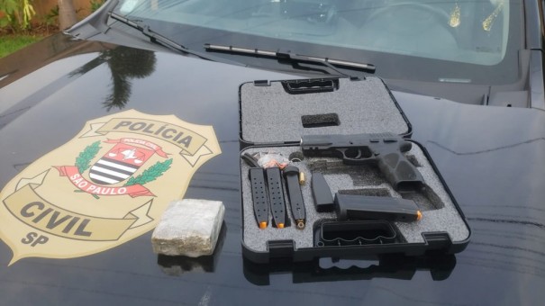 Pol�cia Civil prende homem de 31 anos apontado como l�der de grupo criminoso na regi�o