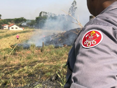 Corpo de Bombeiros registra aumento de casos de incêndio em vegetação na região