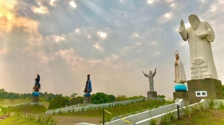 Região ganha monumento religioso Caminho dos Devotos às margens da SP-425
