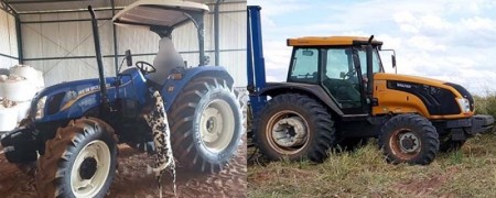 Tratores são furtados de propriedade rural de Iacri