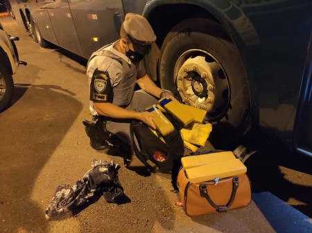 Polícia Rodoviária intercepta carregamento de drogas que seria entregue em Presidente Prudente
