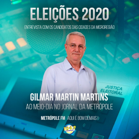 Metrópole FM dá sequência às entrevistas com candidatos a prefeito de Parapuã