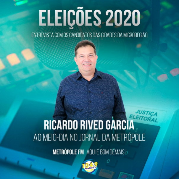 Metrpole FM segue com as entrevistas com candidatos a prefeito de Sagres