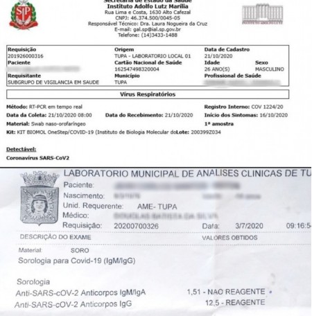 'A gente acreditar que está imune', diz morador de Tupã com suspeita de Reinfecção por Covid