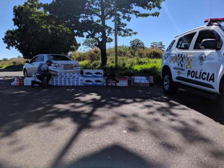 Produtos eletrônicos oriundos do Paraguai são apreendidos durante operação da Polícia Rodoviária