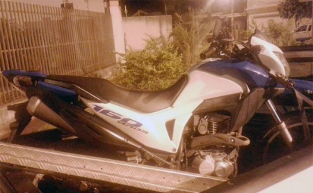 Polícia Militar de Iacri flagra individuo com moto furtada em distrito de Alto Alegre
