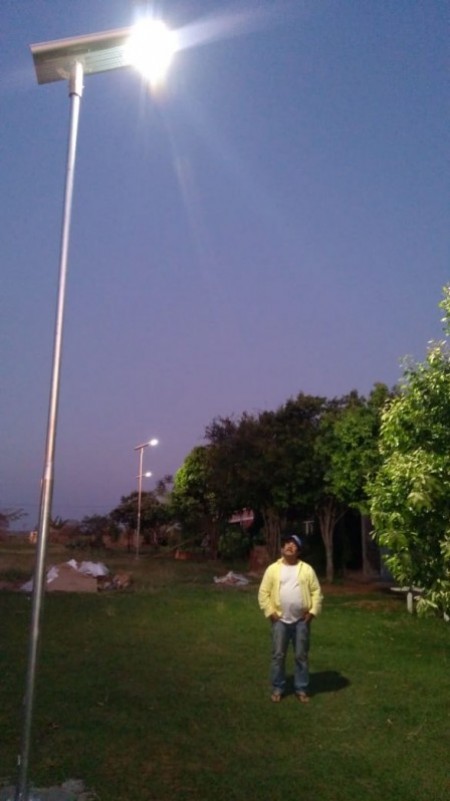Prefeitura de Sagres implanta postes solares nos bairros Placa 28 e Três Placas