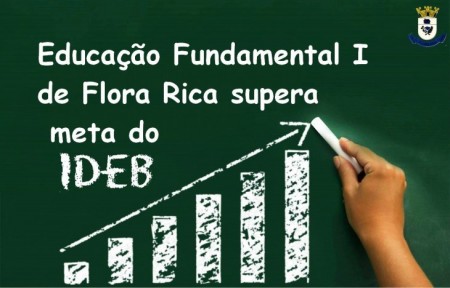 Educação Fundamental I supera a meta do IDEB em Flórida Paulista