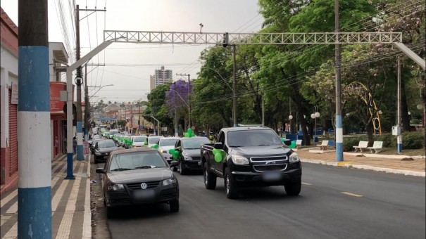 APAE de OC realiza carreata em comemorao ao Dia Nacional de Luta das Pessoas com Deficincia