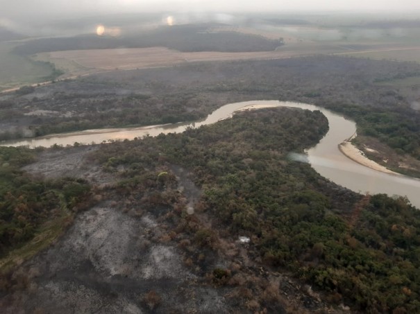 Incndio no Parque Estadual do Aguape termina aps sete dias; fogo consumiu cerca de 850 hectares