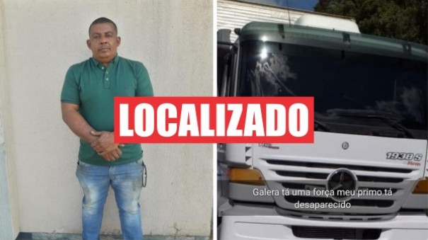Caminhoneiro � localizado ap�s ser liberado por assaltantes: carga e ve�culo foram roubados