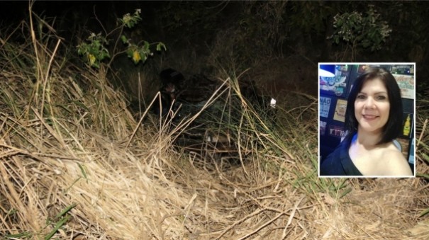 Mulher de 55 anos morre aps capotamento do carro na SP-294, em Dracena