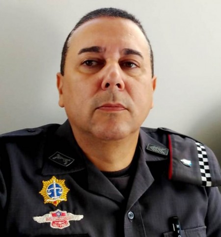 Sgt. Wagner é eleito 'policial administrativo do mês' na área da 3ª Companhia em Lucélia