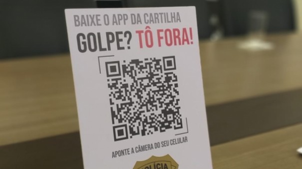 Cartilha 'Golpe? T fora' ganha verso em aplicativo, lanado pela Polcia Civil de Prudente