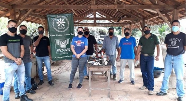 Sindicato Rural de Iacri promove curso de Opera��o e Manuten��o de Motosserra