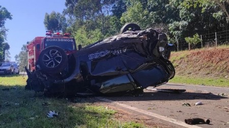 Mãe e filha ficam feridas em acidente registrado na Vicinnal que liga Osvaldo Cruz a Sagres