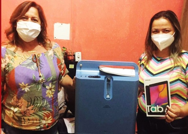 Salmouro recebe concentrador de oxignio doado pelo Governo do Estado