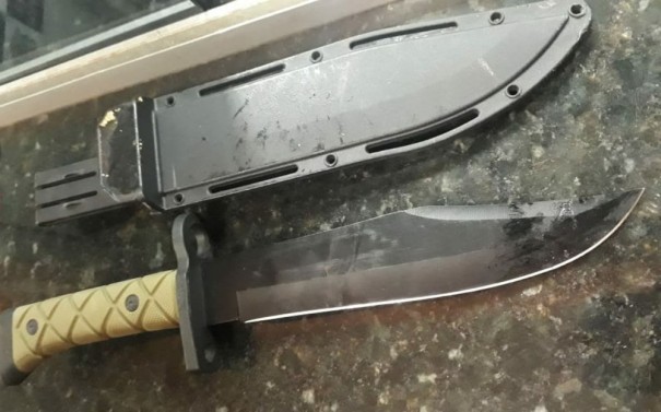 Suspeito de tentar matar homem a facadas � preso em Presidente Epit�cio