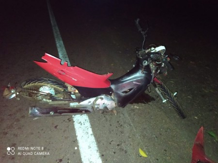 Motorista de carro foge após bater em motocicleta e matar homem na SP-294, em Panorama