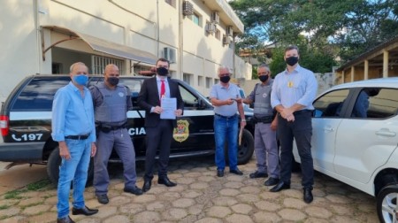 Polícia Civil destina veículo apreendido no tráfico de drogas para a APAE de Adamantina