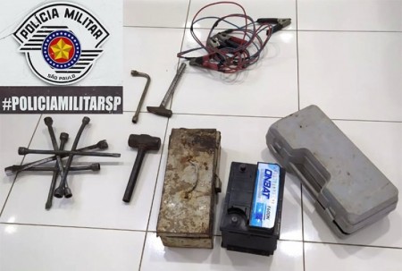 Polícia Militar de Tupã prende três indivíduos por furto em propriedade rural