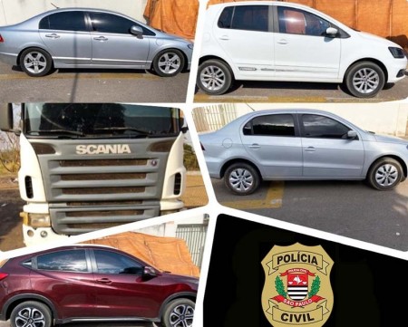 Dise de Tupã realiza nova fase da Operação Conexão e apreende carros e caminhão