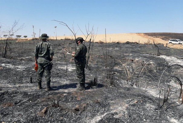 Polcia Ambiental aplica multa de R$ 201 mil por queimada em Rinpolis