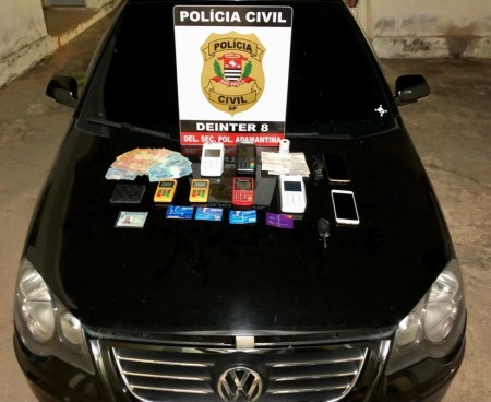 Polícia Civil de Adamantina prende casal de estelionatários que aplicava o golpe do cartão