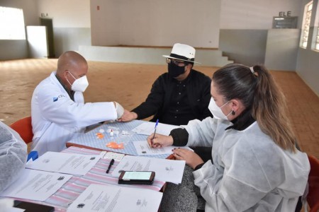 Prefeitura de Osvaldo Cruz e Senar realizam testes de COVID-19 em moradores da Zona Rural